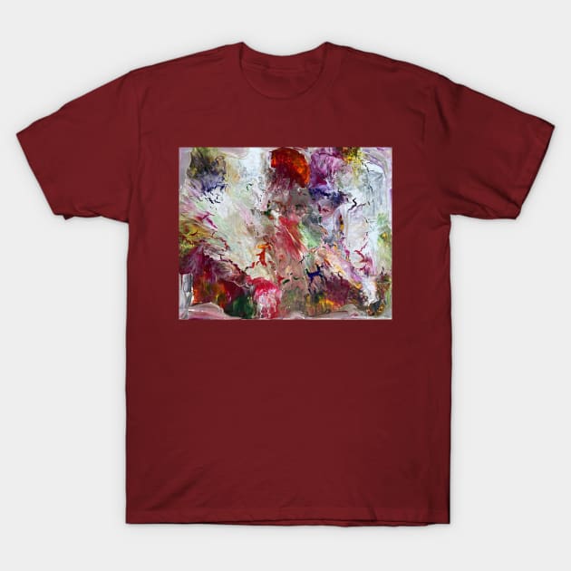 Paint splatter T-Shirt by Art Quilts by Rhonda